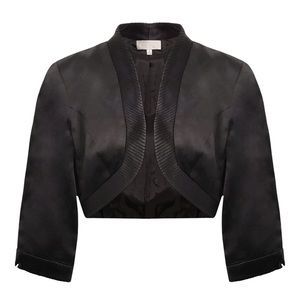 Badgley Mischka Cropped Jacket, Size 6